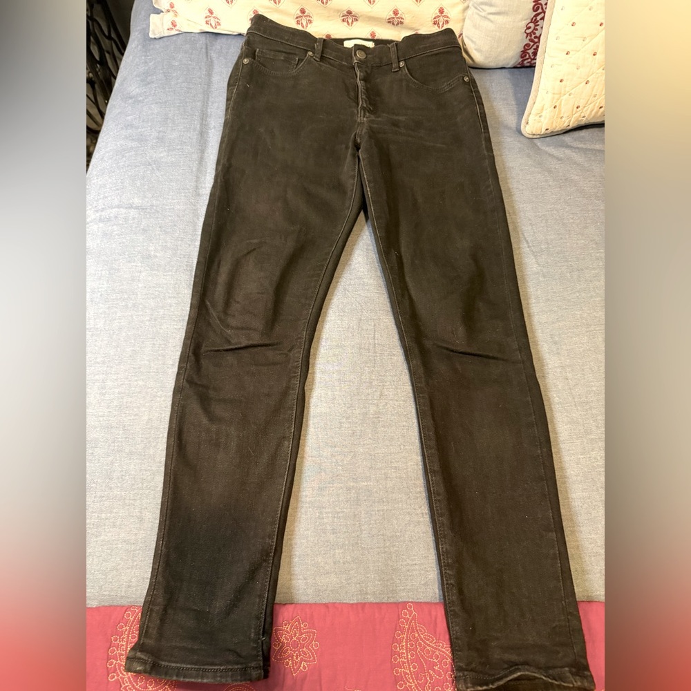 LOFT, Black Denim Jeans, Size 26/2